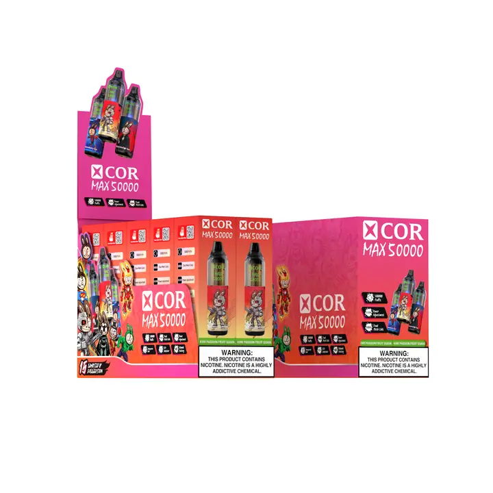 XCOR Max 50000 PUFFS — Banana Icecream